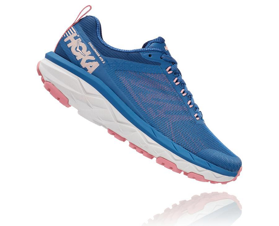 Hoka One One Spor Ayakkabı Kadın Mavi - Challenger Atr 5 - BJ3970826